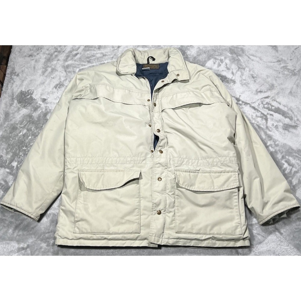 Eddie Bauer Jacket Size XL Puffer Parka Made USA 90s Gore Tex